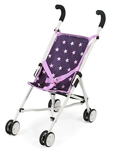 Bayer Chic 2000 601-71 Mini-Buggy Roma, Stars lila, 50 x 29 x 57 cm