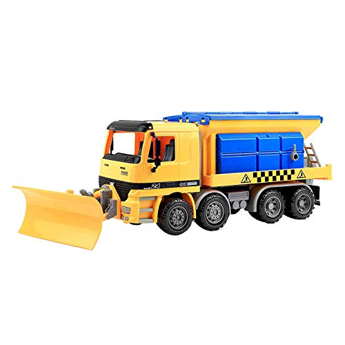 UWYRKSW Reibung Angetrieben Schnee RäUmung Pflug BAU Spielzeug, Inertia Reparatur Auto Spielzeug, Engineering Fahrzeug, Spielzeug für Kinder 2-6 Jahre Alt