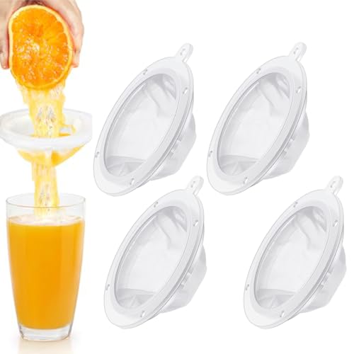 KFDDRN Sieb Fein, Plastiksieb 200/300/400/450 Mesh Küchensieb Kunststoff, Haarsieb Ultra Fine Funnel Filter for Juice, Milk, Coffee, Weinfilter