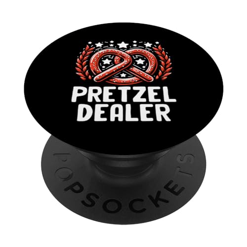 Brezelhändler Brezeln Bäcker Deutsch Gebäck Backen PopSockets mit austauschbarem PopGrip
