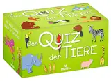 moses. Das Quiz der Tiere, Kinder Wissensquiz mit 100 spannenden Tierfragen, Wissensspiel über das Reich der Tiere, Ratespiel für clevere Kids und Tierfreunde ab 8 Jahren