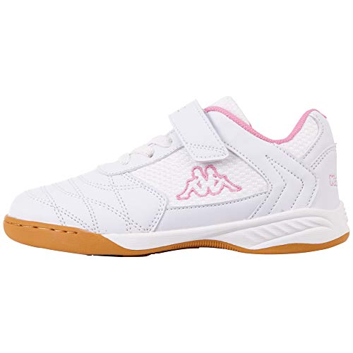 Kappa Unisex Kinder Damba K Laufschuh,1021 White Rosé 37 EU