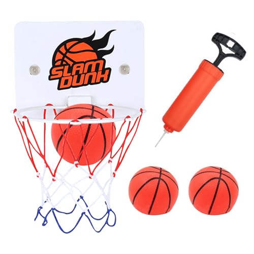 Mini Basketballkorb,Mini Basketball,Mit 2 Mini Basketball,Indoor Kinder Zimmer,Für Korb Kleiner Büro,Klein Wand,Basketballkorb-Kinder,Basketballspiel,Indoor-Basketballkorb