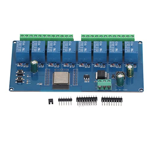 DC 5 Bis 30 V PCB 8-Kanal-Relaismodul ESP32 WROOM 32E WiFi Wireless Control BLE Entwicklungsboard Zur Steuerung von Lasten