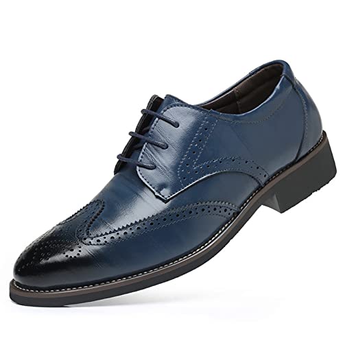 Stiefel Herren, Business Casual Leder Business Shoe Lederschuhe Normalweit Hochzeit Formal Moderne Anzugschuhe Schuhe Leather Klassischer Bequeme Formelle Herrenschuhe Shoes !