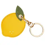 AXFEE AirTag Schutzhülle, Leder Keyring Kompatibel mit Mini Apple, Hülle Case, Cover mit Schlüsselanhänger