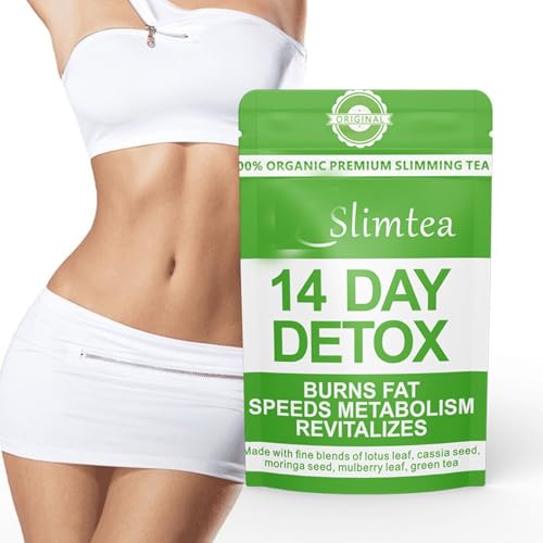 14-Tage-Tee Zum Abnehmen,Detox Tee Zum Abnehmen Und Entwässerung,Sanfte Entgiftung Und Reinigung,Gewichtsreduktion Abbau Bauchfett (1)