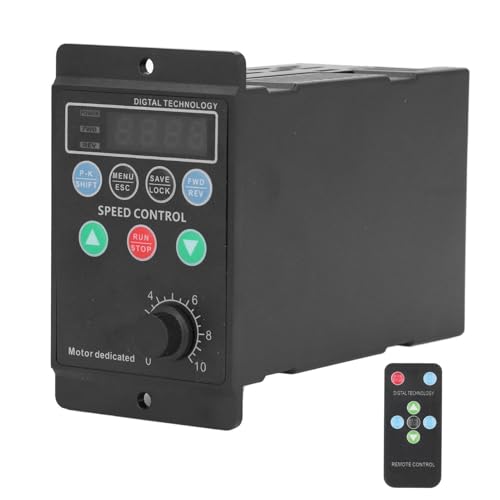Gearwell Frequency Drive, 750W Variabler Frequenz-Antriebsantrieb mit 1PH 176-264V-Eingang und 3PH 0-220V Ausgang, VFD-Motorsteuerung für den industriellen Gebrauch