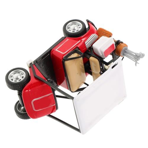 HEMOTON Golfwagen Modell Dekoratives Desktop Golfwagen Ornament Kompakte für Schlafzimmer und Wohnzimmer Perfektes für Golf Enthusiasten