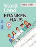 Stadt Land Krankenhaus - Quiz Geschenk für Krankenschwester, Pfleger, Arzt uvm: Spielblock mit 35 Blatt Din-A4 (Seiten zum Ausschneiden)