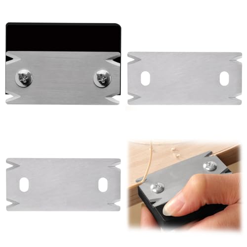 Kantenschneider Umleimer,Mini Kantenumleimer,Tragbar Furnierkantenschneider mit 2 Ersatzklinge,Einhandhobel für Holzbearbeitung,für Holz PVC ABS Kantenschneider Umleimer(Schwarz)