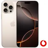 Apple iPhone 16 Pro mit Vodafone Vertrag | Aktion: 25% Basispreis-Rabatt | 24 Mon. Laufzeit | in Titan Wüstensand | mit 128 GB Speicher