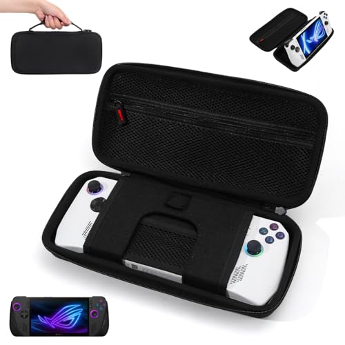 Tragetasche für ROG Ally / Ally X – tragbare Hartschalen-Tragetasche für ROG Ally/Ally X Gaming Handheld – leicht/vollständiger Schutz/Stand-Design
