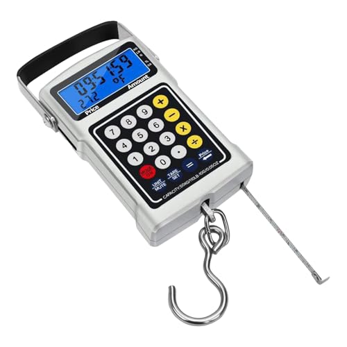 Gepäckwaage, Gewichtheberwaage | Genaue tragbare Hakenwaage, multifunktionale digitale Waage für Gepäckzucht, Verpackungsprodukte, Möbel, Angeln