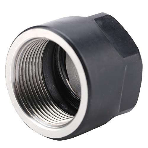 ER16 Collet -Klemmut, Premium -Stahl, Starke Klemmkraft, ER -Typ -Werkzeuge Zum Mahlen von Chuckhalter Drehmaschine (ER16 Outer A und Inner M Typ M19*1.0)