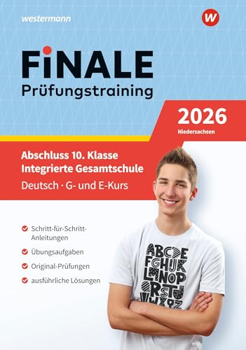 FiNALE Prüfungstraining Abschluss Integrierte Gesamtschule Niedersachsen: Deutsch 2026 Arbeitsbuch mit Lösungsheft