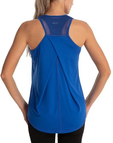 Dawnrole Damen Sport Tank Top Ärmelloses Leichte Fitness Top Yoga Oberteile