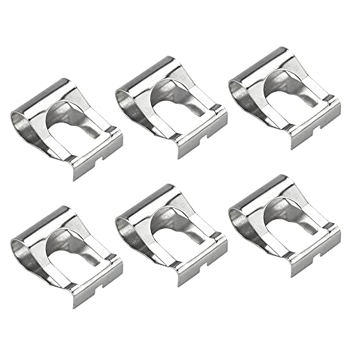 KBNIAN 6 Stück Universal Scheibenwischer Gestänge Reparatur Clip Kit Auto Scheibenwischergestänge Clip Scheibenwischer Stangen Arme Reparatur Clips