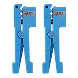 2X 45-163 Fiber Optic Stripper Mittelspannungs-Kabelschneidewerkzeug Loose Tube Cutter Blau