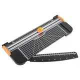 NVIYAM Papierschneider A4 Schneidemaschine Papier Schneidegerät Papierschneidemaschine Paper Cutter Hebelschneider Papier Schneider SchneidegeräT Papier Cutter mit Automatischer Sicherheit Schutz