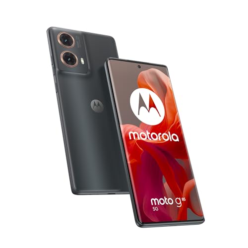 Motorola Moto g85 5G Smartphone (6,67"-FHD+-Display, 50-MP-Kamera, 8/256 GB, 5000 mAh, Android 14) Urban Grey, inkl. Schutzcover [Exklusiv bei Amazon]