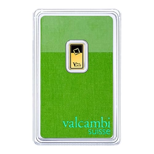 Grüne Karte | 1 Gramm Valcambi Suisse Goldkarte