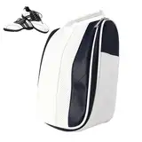 Golfschuhtasche – Golfschuh-Tragetasche, wasserdichte Schuh-Organizer-Tasche mit Reißverschluss | Golfschuhträger, Sportschuhtasche, Golfzubehör, für Radfahren, Golf, Reisen, Fitnessstudio, Tanzen