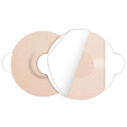 RSYIYO 15Stück Freestyle Libre 3 Plus Pflaster Wasserfest, 14 Tage Aufenthalt CGM Sensoren Libre 1/2/3 Pflaster ohne Loch, Klebepflaster Hautfreundlich, Wasserfest, Atmungsaktiv, Beige