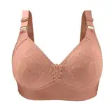 Damen Soft BH atmungsaktiv, Top-BH, Unterwäsche ohne Stahlring, Sammeln und Anpassen der BH-Unterwäsche Top Mit Spitze Damen (38)