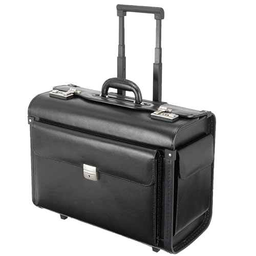 Alassio Pilotenkoffer Silvana, 32 Liter, Schwarz