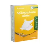 Frischblatt Spülmaschinen Blätter | natürliche Spülmittel Streifen, biologisch abbaubar, ohne Plastik | Spülmaschinentabs-Ersatz (80 Spülgänge, Zitrone)