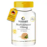 Nattokinase 100mg - 2000 FU - hochdosiert - vegan - 250 Tabletten | Warnke Vitalstoffe - Deutsche Apothekenqualität