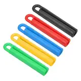 PATIKIL 4" Billard Queue Aufhänger 5 Packung Gummi Snooker Pool Stange Hülle Schutz Billard Stock Aufbewahrung Aufhängen Werkzeug Zubehör 5 Farben