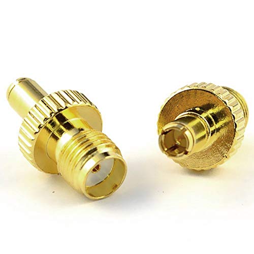 Aigital Antenne Adapter TS9 Male Plug to SMA Female Modem Gold Plated RF Coax Connector Adapter