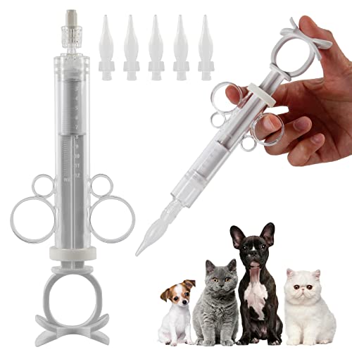 Haustier Fütterungsspritze mit Silikonnippeln,Haustier Spritze Feeder Welpen Milch Feeder, Fütterungsspritze für Hunde Katzen, Milchfutterspender für Kleintiere