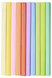 Krepppapier 50x200 cm Pastellfarbenmix 10er Pack, Pastell-Mix