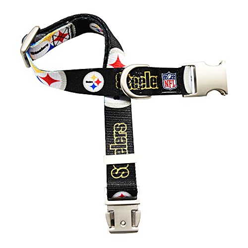 Littlearth NFL Seattle Seahawks NFL Premium Haustierhalsband | strapazierfähiges Metallhalsband | langlebiges Haustierhalsband | Teamfarbe klein