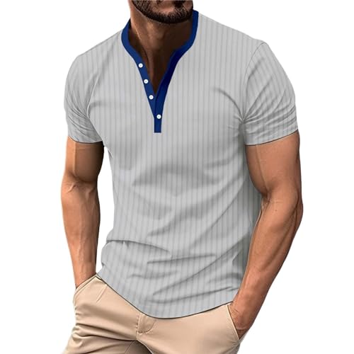 Generisch Prime Wann Day 2024,Poloshirt Herren Kurzarm Polohemd Stickerei Einfarbig Baumwoll Polo T-Shirt,Herren Polo Shirt,Polohemd Herren Schwarz Weiß, 18