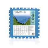 Bestway Flowclear™ Pool-Bodenschutzfliesen-Set, 9 Stück á 50 x 50 cm, blau