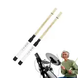 Trommelstöcke für Trommeln,Holztrommelstöcke - 2 Stück E-Drum-Percussion-Zubehör | Coole Drumsticks, Percussion-Sticks-Set, elektronische Drumsticks, bequemer Griff für Schlagzeuger