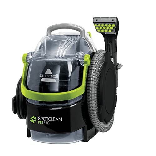 BISSELL SpotClean Pet Pro | Fleckenreiniger für Haustiere | Ideal für Treppen, Polster, Teppiche und Auto | Inklusive Zubehör | Mit Leistungsstarkem 750W Motor | 84 dB | 15585