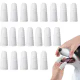 20 Stück Hundezahnbürste, Fingerzahnbürste Hund,Hundezahnbürste Fingerling Wiederverwendbar, Pet Finger Zahnbürste, Fingerlinge Hunde Zahnpflege,für Hunde Katzen Zahnpflege, Zahnreinigung