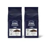 by Amazon Intenso Röstkaffee Ganze Bohnen, 1kg (2 Packs of 500g), Rainforest Alliance-Zertifizierung