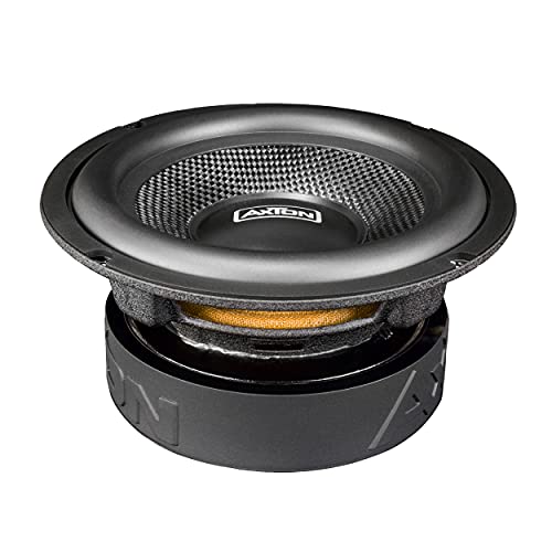 AXTON ATW16: 16 cm Subwoofer, Basstreiber für Autos, 2 x 2 Ohm, 75 W RMS