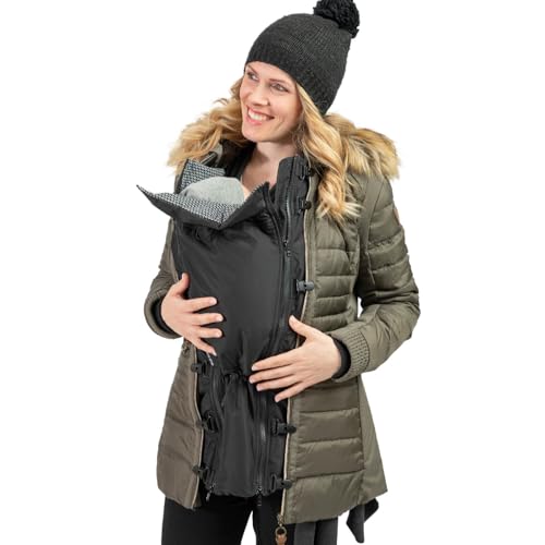 Jackenerweiterung | für Schwangerschaft & Baby-Tragezeit | mach Deine Jacke zur Umstandsjacke oder Tragejacke | Tragejacke für Babytrage | Tragejacke für Mama & Baby | Jackenerweiterung universal