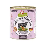 GranataPet Liebling's Mahlzeit Angus Rind & Kürbis, Nassfutter für Hunde, Hundefutter ohne Getreide & ohne Zuckerzusätze, Alleinfuttermittel, 6 x 800 g