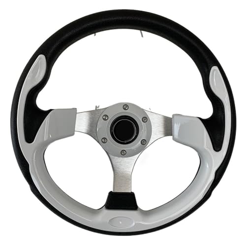 Sportlenkrad,Drifting Steering Wheel,Lenkrad Universal Racing Car Racing Lenkräder PU 13 Zoll 320 mm Sport Lenkrad(B)
