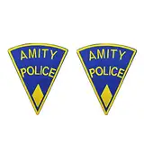 Amity Police Aufnäher zum Aufbügeln und Aufnähen, Horror-Motiv