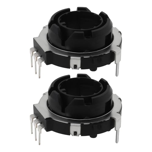 eMagTech 2 PCs Hohlwellen-Encoder EC25 SRGP200200 Encoder für Auto-Lautstärkeschalter Kompatibel mit Cuisinart TOA-65 Toaster über Drehregler