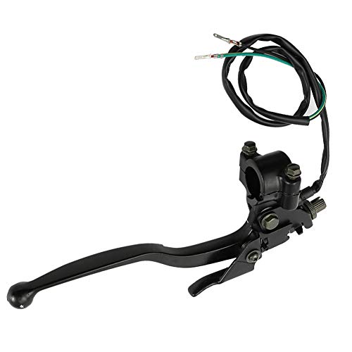 Tbest Handbremshebel Quad,Bremshebel Quad,Quad Kupplungshebel,Feststellhebel,Vorderer Bremshebel,Bremslichtschalter,Weiteres Zubehör,7/8-Zoll-Griff,Feststellbremshebel Für 200 Cc 250 Cc 300 Cc Atv Qu